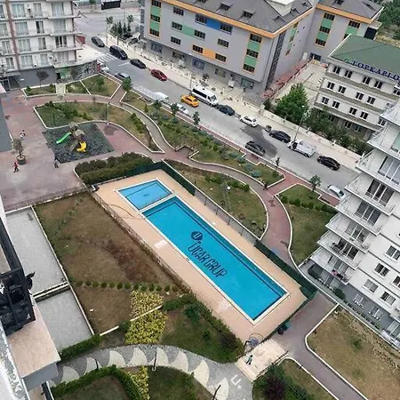 Apartman جميلة بإطلالة مفتوحة على المدينة Gumus Park Isztambul